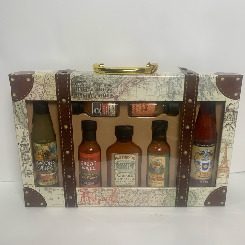 Hot Sauce Collection From Around The World‎ (In Suitcase)